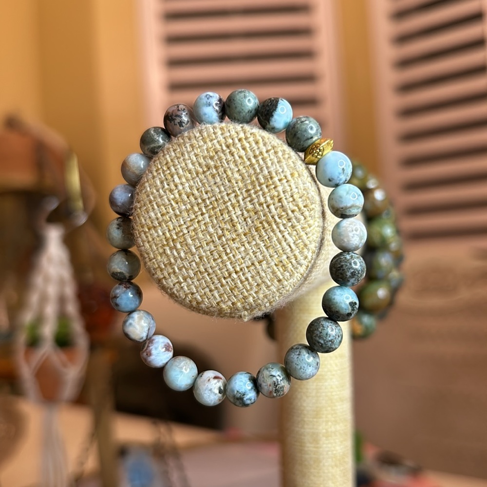 8mm Larimar 💧